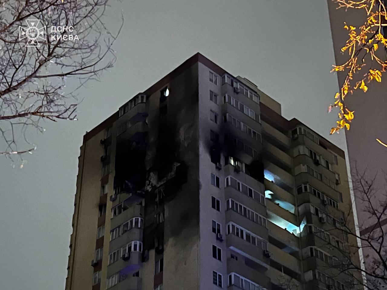 Атака дронов на Киев: в Соломенском районе погиб человек